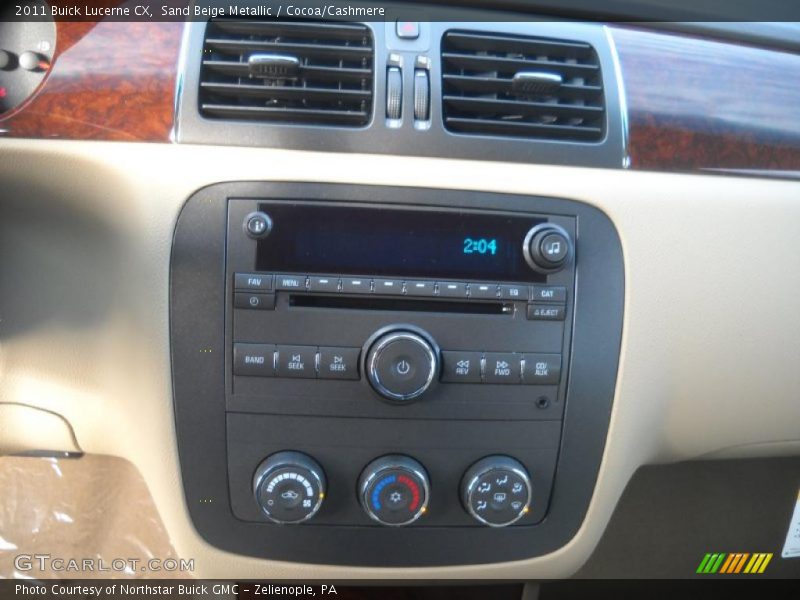 Sand Beige Metallic / Cocoa/Cashmere 2011 Buick Lucerne CX