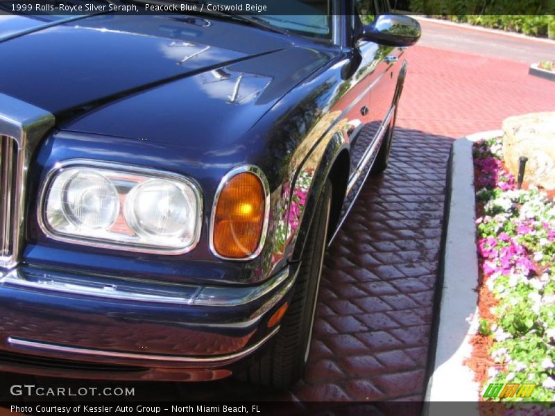 Peacock Blue / Cotswold Beige 1999 Rolls-Royce Silver Seraph