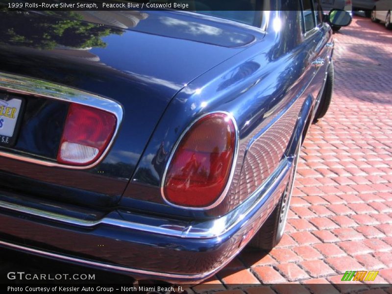 Peacock Blue / Cotswold Beige 1999 Rolls-Royce Silver Seraph