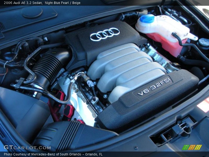 Night Blue Pearl / Beige 2006 Audi A6 3.2 Sedan