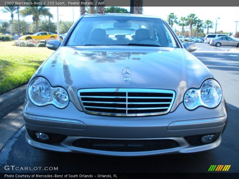 Pewter Metallic / Ash 2007 Mercedes-Benz C 230 Sport