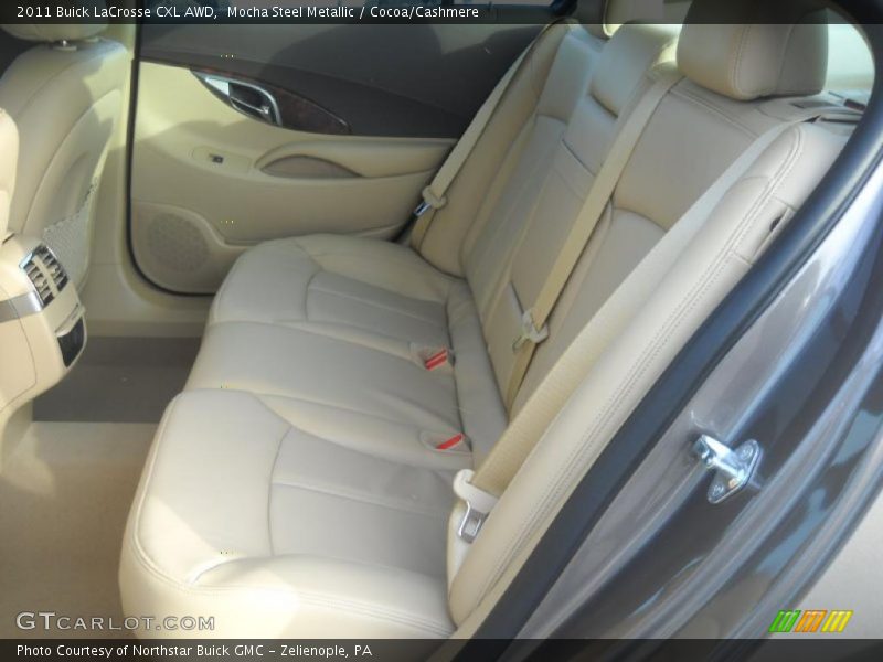 Mocha Steel Metallic / Cocoa/Cashmere 2011 Buick LaCrosse CXL AWD