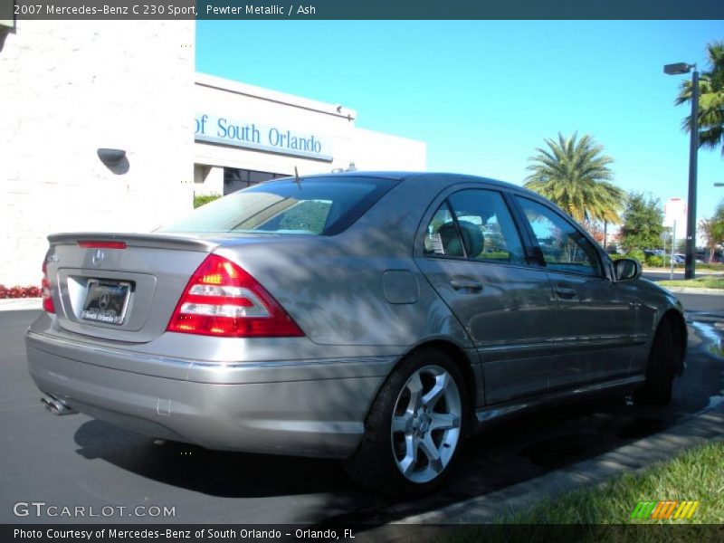 Pewter Metallic / Ash 2007 Mercedes-Benz C 230 Sport