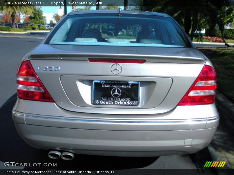 Pewter Metallic / Ash 2007 Mercedes-Benz C 230 Sport