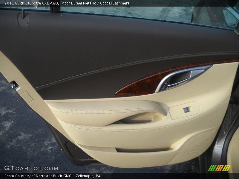 Mocha Steel Metallic / Cocoa/Cashmere 2011 Buick LaCrosse CXL AWD