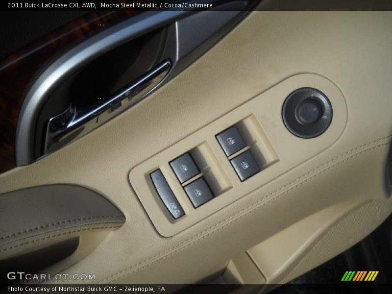 Mocha Steel Metallic / Cocoa/Cashmere 2011 Buick LaCrosse CXL AWD