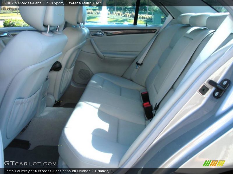 Pewter Metallic / Ash 2007 Mercedes-Benz C 230 Sport
