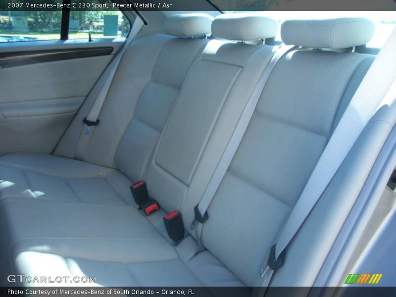 Pewter Metallic / Ash 2007 Mercedes-Benz C 230 Sport