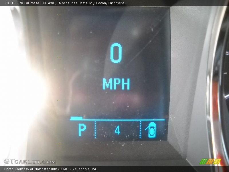 Mocha Steel Metallic / Cocoa/Cashmere 2011 Buick LaCrosse CXL AWD
