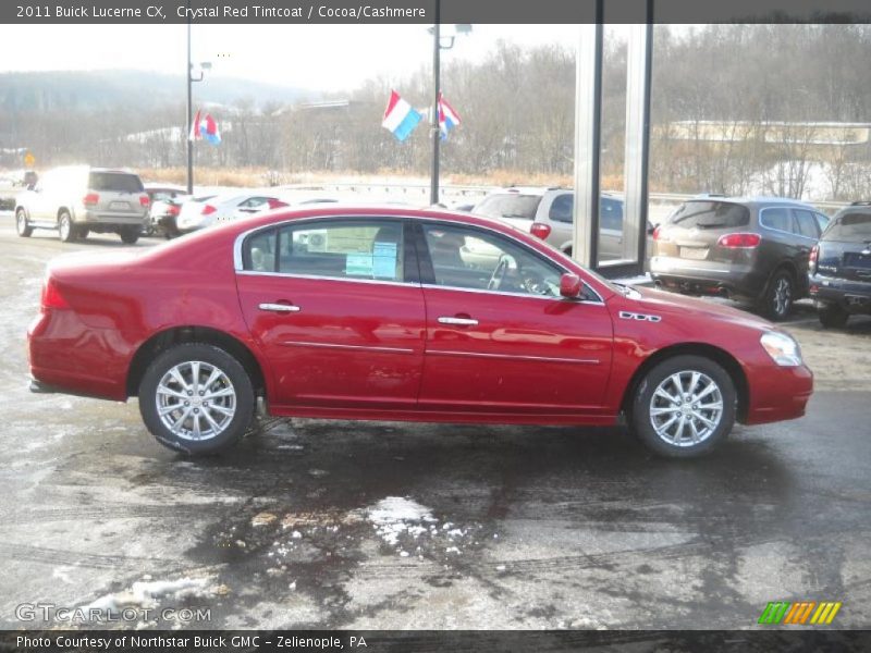 Crystal Red Tintcoat / Cocoa/Cashmere 2011 Buick Lucerne CX