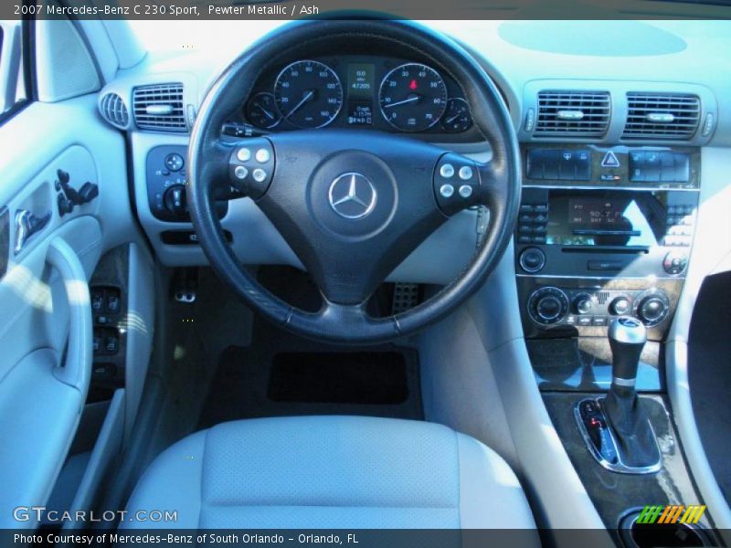 Pewter Metallic / Ash 2007 Mercedes-Benz C 230 Sport
