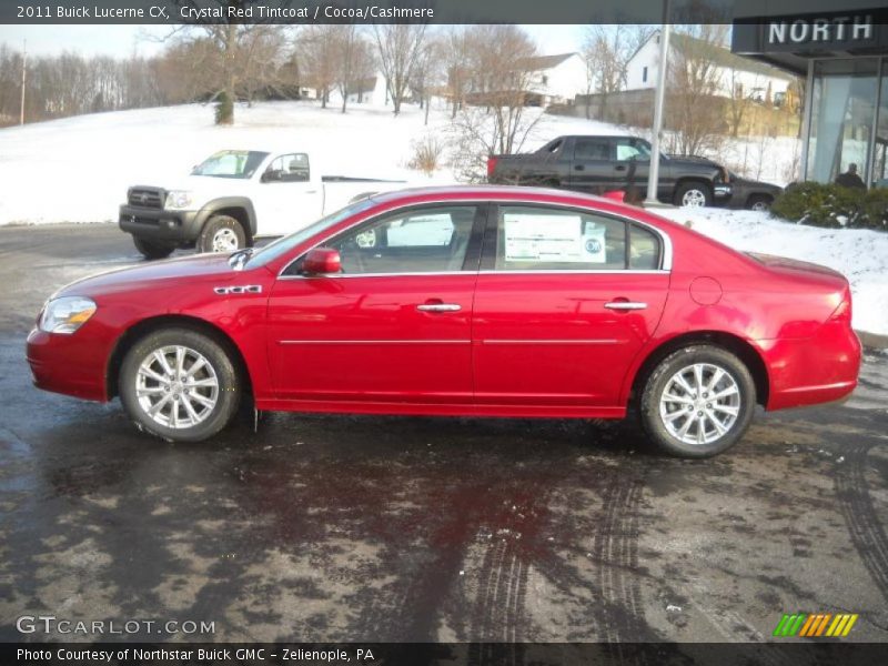  2011 Lucerne CX Crystal Red Tintcoat