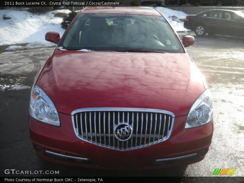 Crystal Red Tintcoat / Cocoa/Cashmere 2011 Buick Lucerne CX
