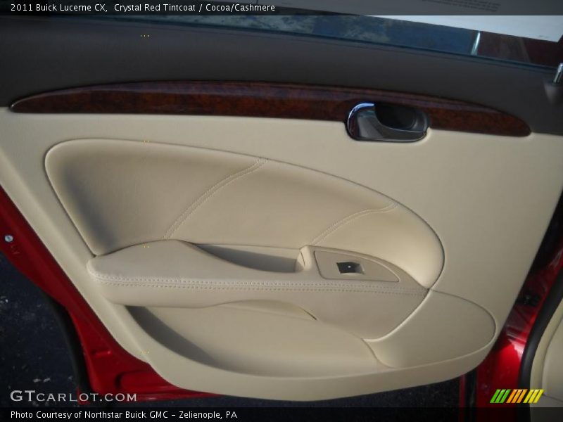 Crystal Red Tintcoat / Cocoa/Cashmere 2011 Buick Lucerne CX