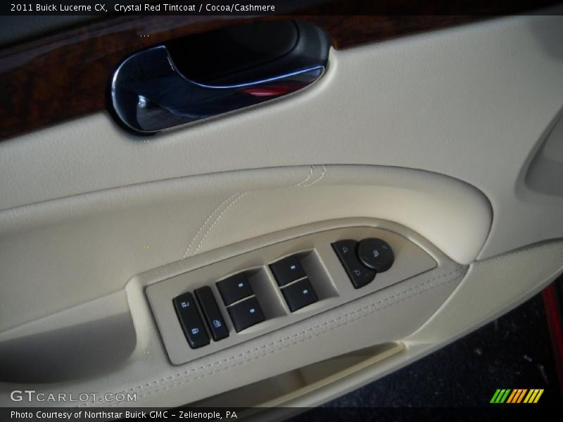 Crystal Red Tintcoat / Cocoa/Cashmere 2011 Buick Lucerne CX