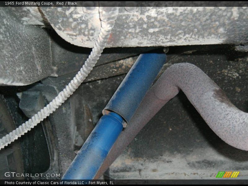 Red / Black 1965 Ford Mustang Coupe