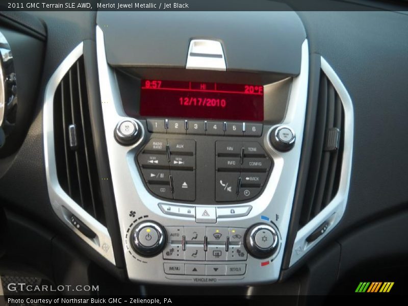 Controls of 2011 Terrain SLE AWD