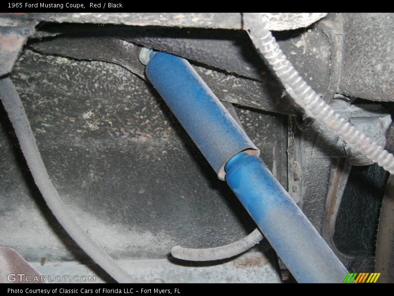 Red / Black 1965 Ford Mustang Coupe