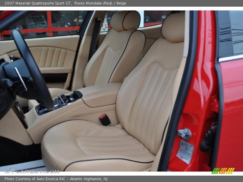  2007 Quattroporte Sport GT Beige Interior