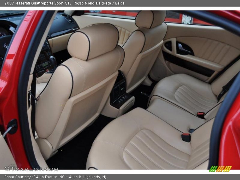  2007 Quattroporte Sport GT Beige Interior