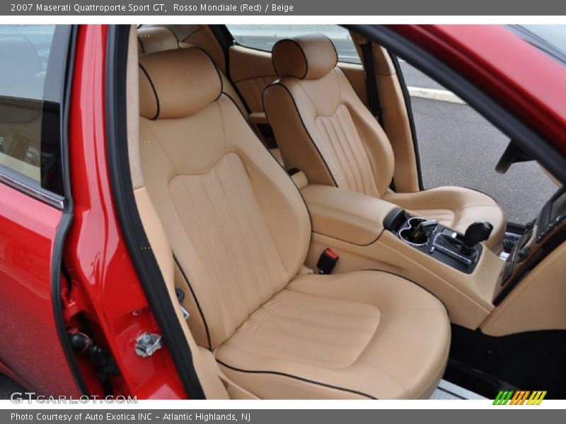  2007 Quattroporte Sport GT Beige Interior