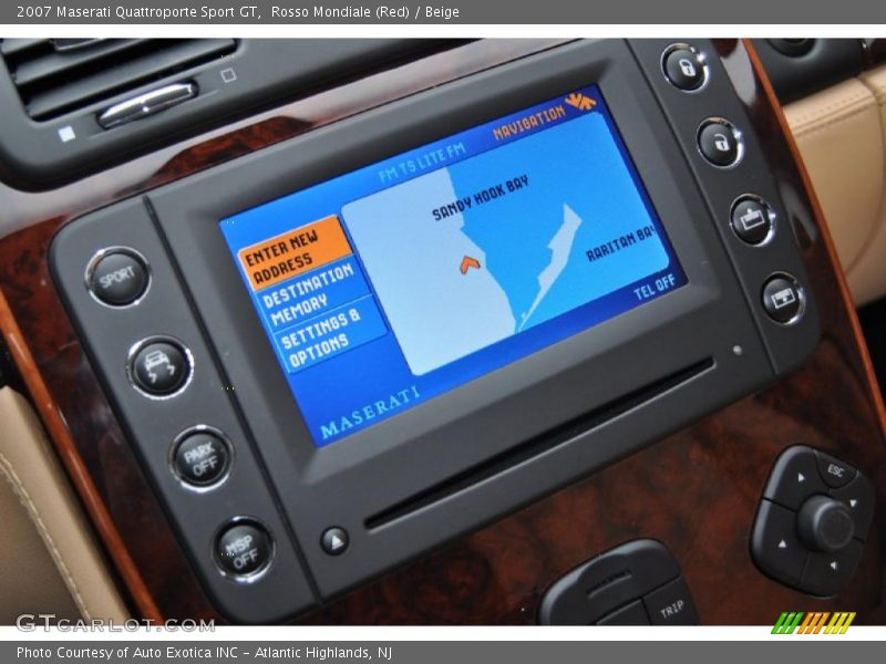 Navigation of 2007 Quattroporte Sport GT