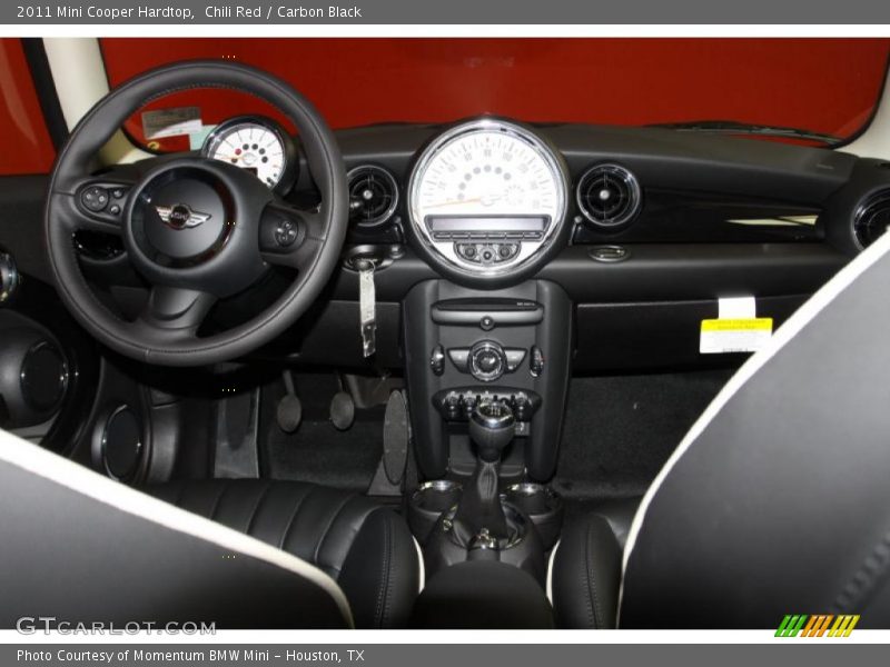 Chili Red / Carbon Black 2011 Mini Cooper Hardtop