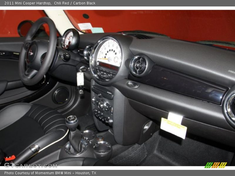 Chili Red / Carbon Black 2011 Mini Cooper Hardtop