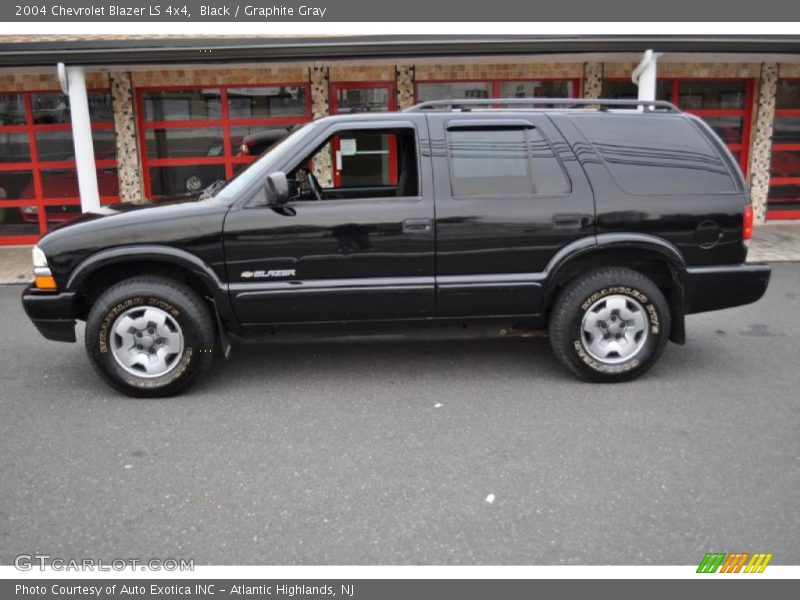 Black / Graphite Gray 2004 Chevrolet Blazer LS 4x4