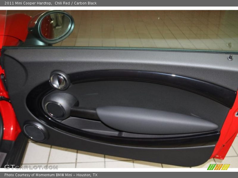 Chili Red / Carbon Black 2011 Mini Cooper Hardtop
