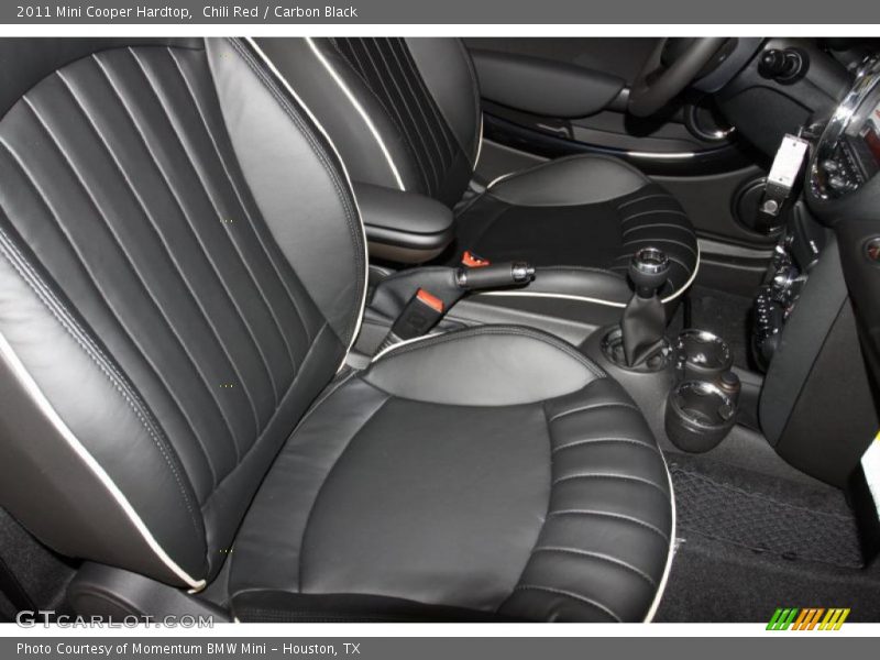 Chili Red / Carbon Black 2011 Mini Cooper Hardtop