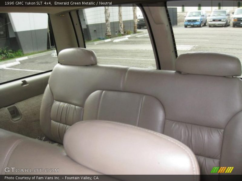 Emerald Green Metallic / Neutral 1996 GMC Yukon SLT 4x4