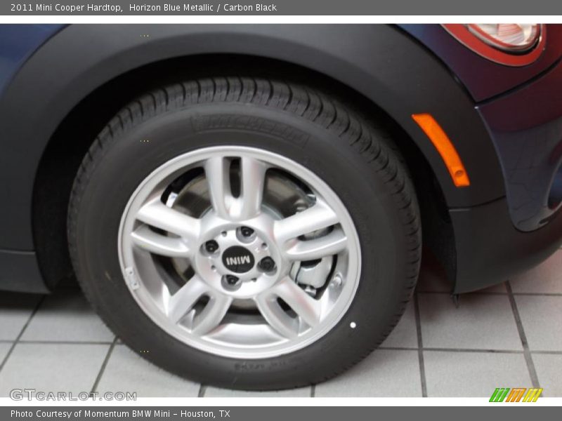 Horizon Blue Metallic / Carbon Black 2011 Mini Cooper Hardtop