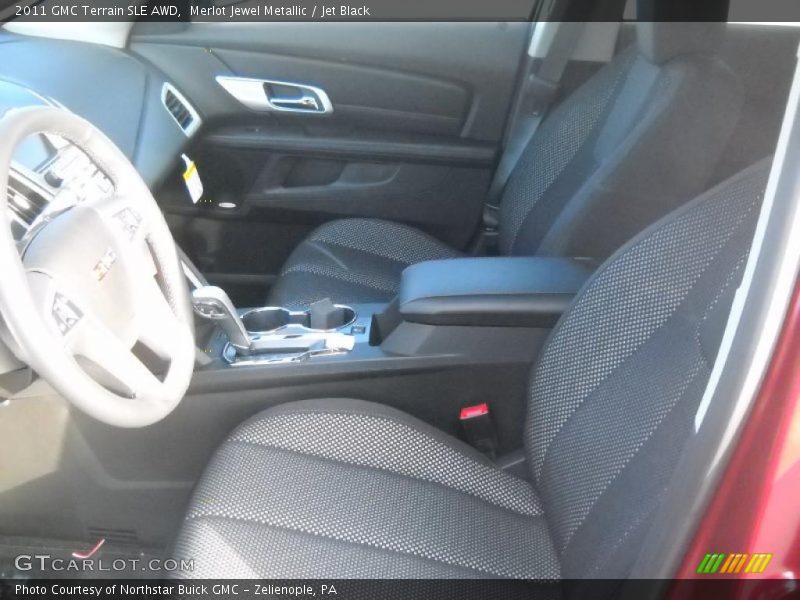 Merlot Jewel Metallic / Jet Black 2011 GMC Terrain SLE AWD