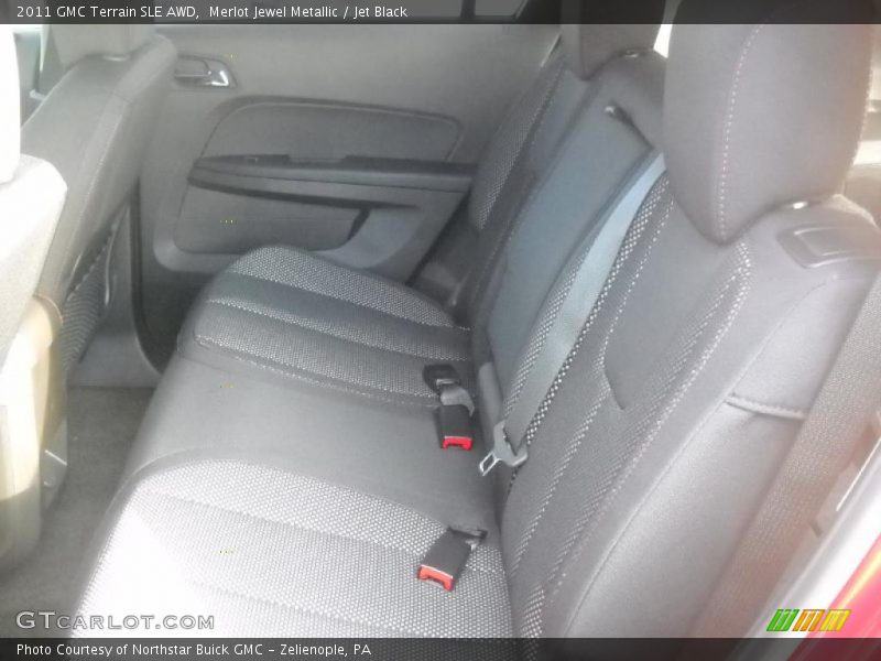 Merlot Jewel Metallic / Jet Black 2011 GMC Terrain SLE AWD