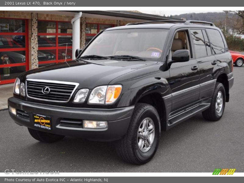 Black Onyx / Ivory 2001 Lexus LX 470