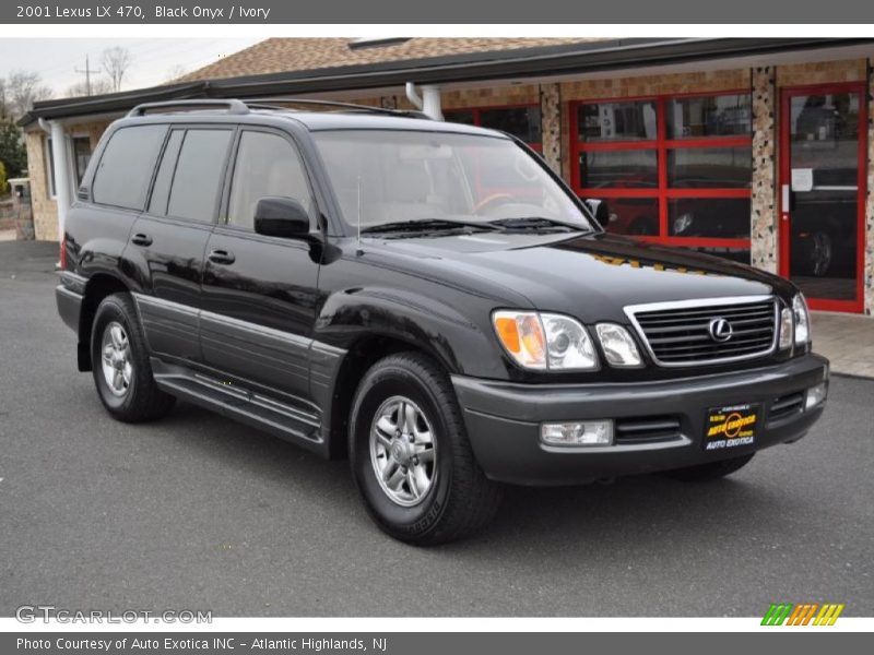 Black Onyx / Ivory 2001 Lexus LX 470