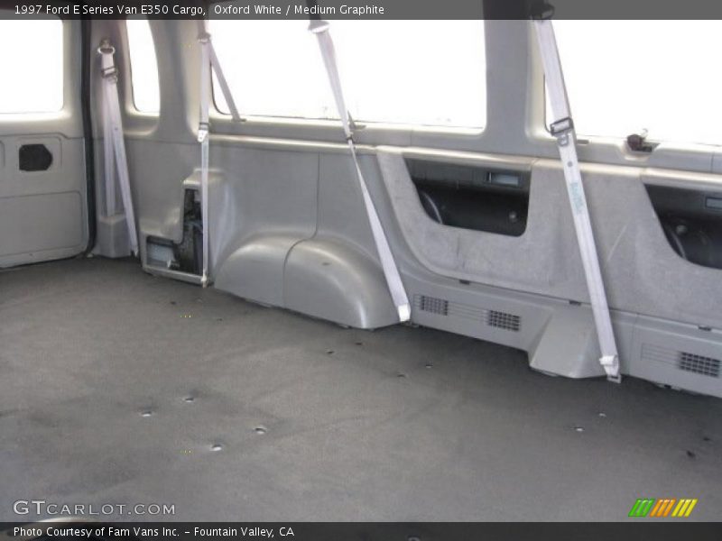 Oxford White / Medium Graphite 1997 Ford E Series Van E350 Cargo