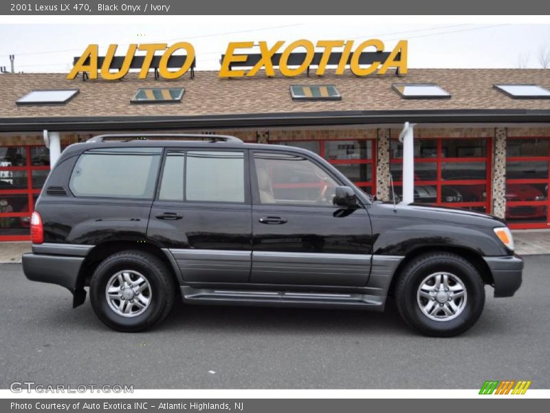 Black Onyx / Ivory 2001 Lexus LX 470