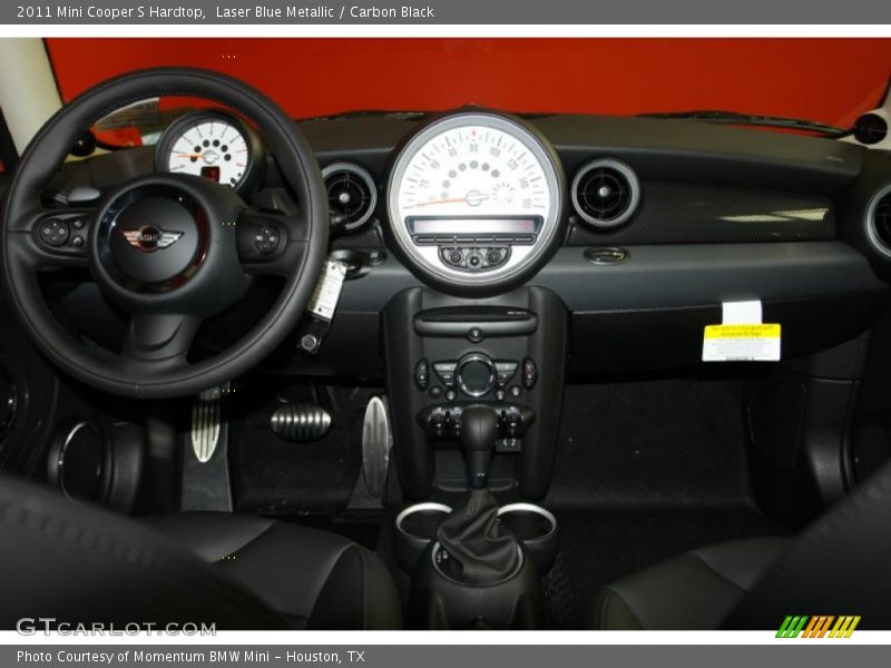 Laser Blue Metallic / Carbon Black 2011 Mini Cooper S Hardtop