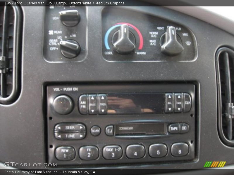 Oxford White / Medium Graphite 1997 Ford E Series Van E350 Cargo