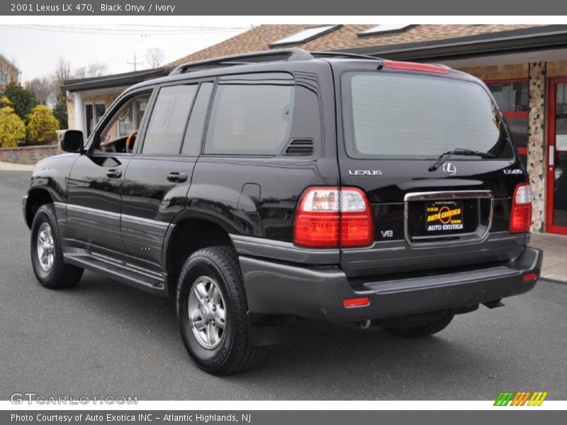 Black Onyx / Ivory 2001 Lexus LX 470