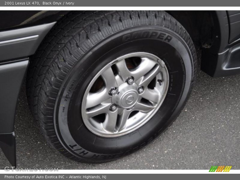 Black Onyx / Ivory 2001 Lexus LX 470