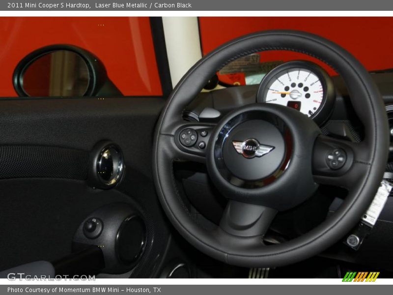 Laser Blue Metallic / Carbon Black 2011 Mini Cooper S Hardtop