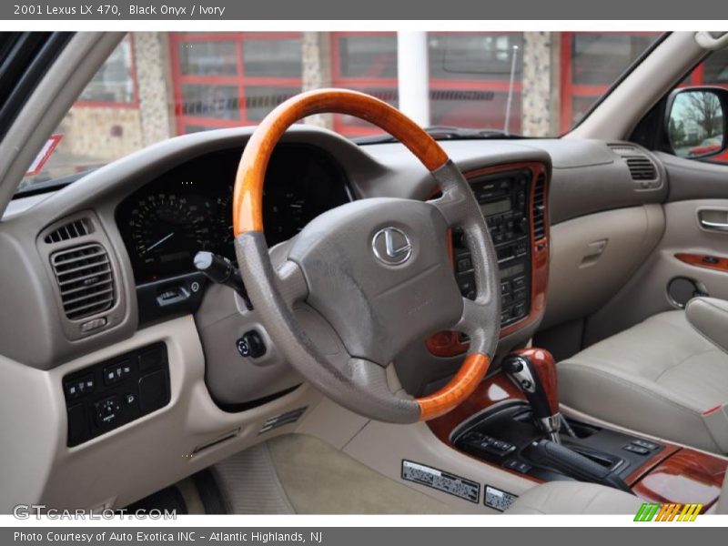 Ivory Interior - 2001 LX 470 