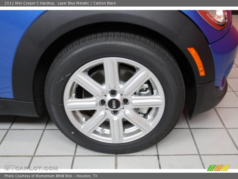 Laser Blue Metallic / Carbon Black 2011 Mini Cooper S Hardtop