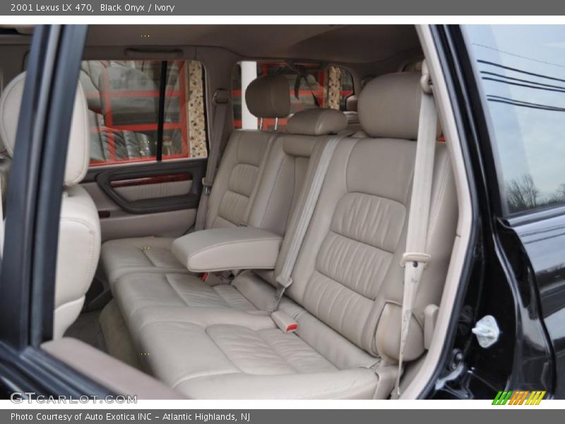  2001 LX 470 Ivory Interior
