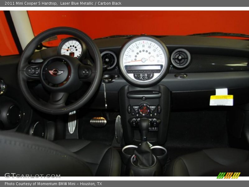 Laser Blue Metallic / Carbon Black 2011 Mini Cooper S Hardtop