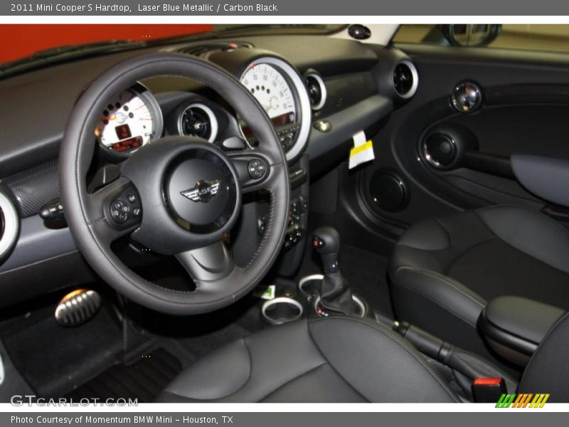 Laser Blue Metallic / Carbon Black 2011 Mini Cooper S Hardtop