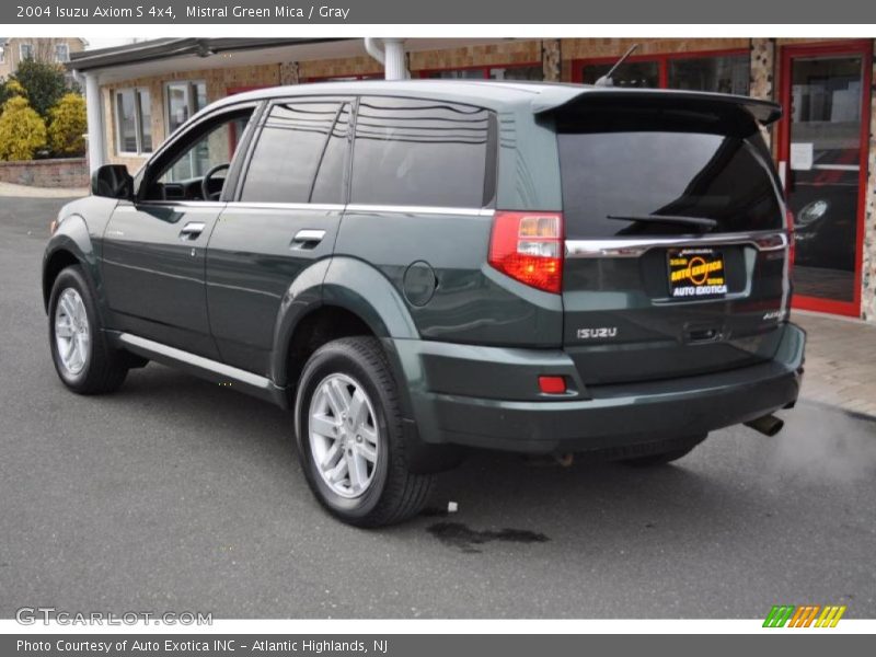 Mistral Green Mica / Gray 2004 Isuzu Axiom S 4x4